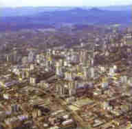 vista a�rea da cidade